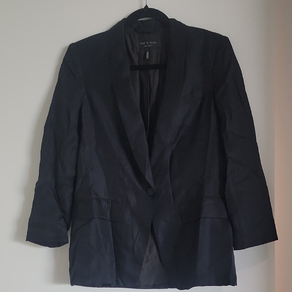 Rag &bone Elegant Black Blazer for Women 2